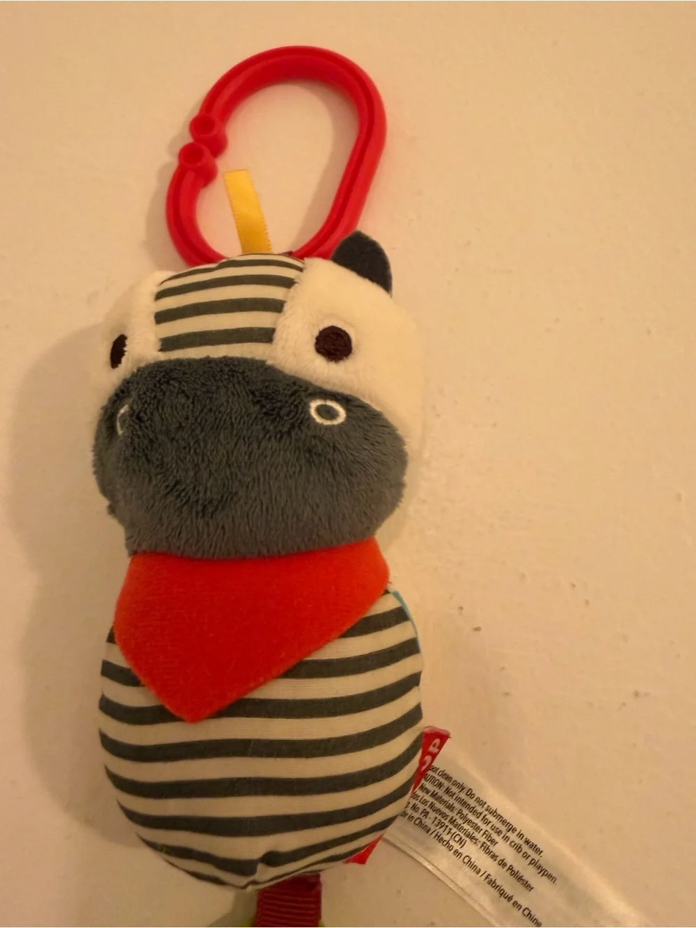 Skip Hop plush zebra
